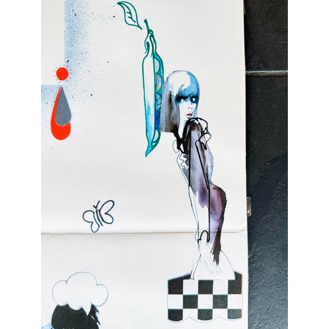 Julie Verhoeven Limited Edition Poster by Jaeger British Fashion Illustration for Boutique, 2010 For Sale - Image 13 of 18