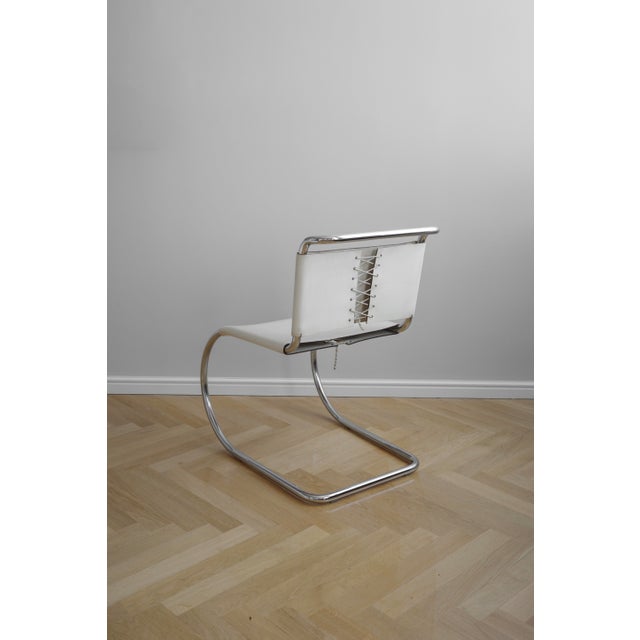 Bauhaus MR10 Chairs by Mies Van Der Rohe for Knoll, 1970s For Sale - Image 3 of 6