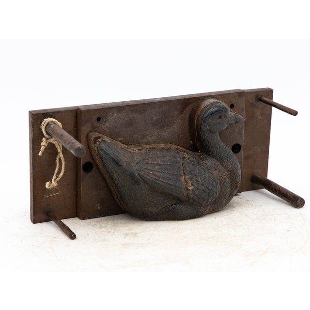 Cast Iron Toy Duck Mold, England 1950s For Sale - Image 4 of 6