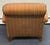 1990s Ethan Allen Upholstered Rolled Arm Club Chair For Sale - Image 5 of 11