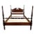 Traditional Mahogany Full Size Four Poster Bed Frame For Sale