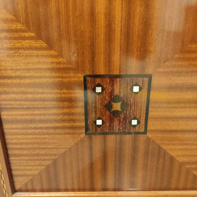 Mahogany Display Cabinet, 1890s For Sale - Image 6 of 13