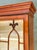 Wood Vintage Mahogany Glass Display Cabinet For Sale - Image 7 of 16