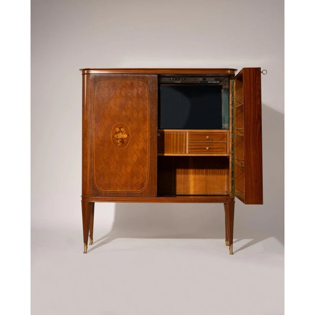 1950s Italian Bar Cabinet, 1950s For Sale - Image 5 of 11