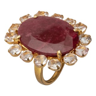 Odessa Ring (Red) (Size 9) For Sale