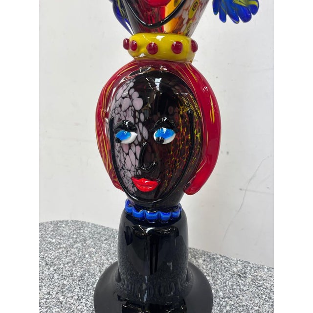 Murano Glass Abstract Figure For Sale - Image 4 of 6