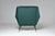 Green 1950's Italian Restored Mid-Century Armchair For Sale - Image 8 of 13