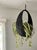 Boho Chic 1970s Hanging Swag Silk Fern in Black Basket For Sale - Image 3 of 10