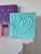 Aqua Abstract Heart Painting For Sale - Image 9 of 9