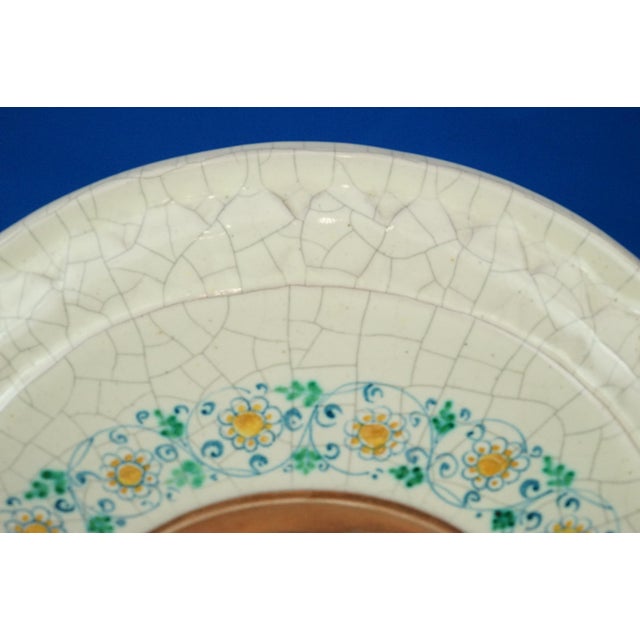 Ceramic Plaque with Terracotta Angels by Val Demone of Santo Stefano di Camastra, Sicily, Italy, 1980s For Sale - Image 14 of 18