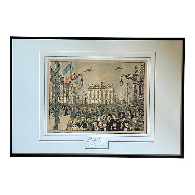 French Print by Jean-Jacques Waltz (Hansi), C. 1913 | Chairish