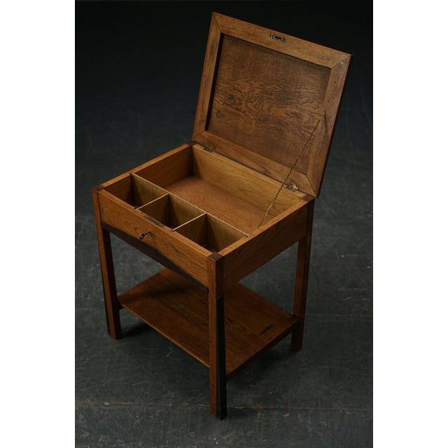 1930s Amsterdam School Side Table, 1930s For Sale - Image 5 of 18