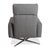 Fabric 50 Armchair in Grey with Manual Function from Rolf Benz For Sale - Image 15 of 17