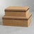 Chelia Suede Decorative Box with Burlwood Trim, Large For Sale - Image 4 of 4