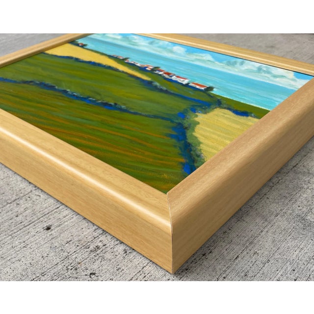 “Seaview” Original Impressionist Oil on Canvas Painting by Joao De Brito - For Sale In Monterey, CA - Image 6 of 7