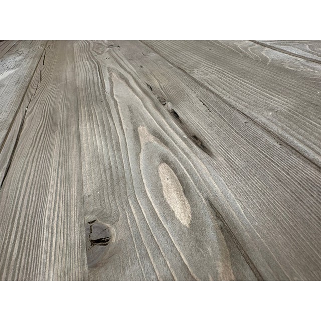 Rh Reclaimed English Beam Coffee Table | Monumental 59" Scale | One-of-a-Kind Character For Sale - Image 9 of 18