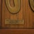 1960s Barry Tinsley “Interlocution” 1966 Bronze Relief Sculpture Edition 1/25 Walnut Frame American Artist For Sale - Image 5 of 7
