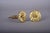 Neoclassical Gilt Bronze Curtain Tiebacks with Floral Rosette Motif, France, 19th Century, Set of 2 For Sale - Image 9 of 11