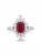 2020s Natural Ruby 1.08cts & Diamond 0.75cts Ring in 18k Gold For Sale - Image 5 of 8