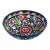 Handpainted Turkish Mezze Serving Bowl 6.25" Diameter For Sale