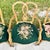 Vintage Rococo Style Wooden Floral Needlepoint Dining Chairs - Set of 4 (No Captain Chair) For Sale - Image 4 of 12