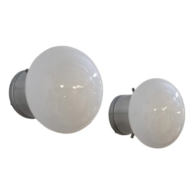 Modulo Wall Lamps by S. T. Valenti for Valenti Luce, 1970s, Set of 2 For Sale