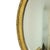 1960s Italian Crested Mirror in Gold-Colored Resin, 1960s For Sale - Image 5 of 18