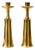 Brass Candleholders by Jens Harald Quistgaard for Dansk Designs, 1960s, Set of 2 For Sale