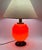 Space Age Orange Glass Table Lamp Base, Stilnovo, Italy 1960s For Sale - Image 11 of 12