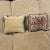 Traditional Pair of Needlepoint Rose Pillows For Sale - Image 3 of 3