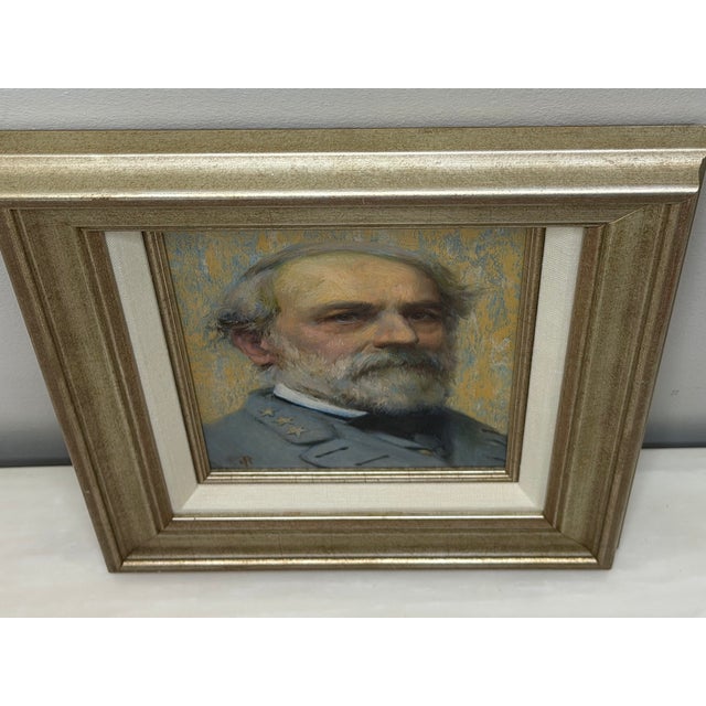 2010s Oil Portrait General-in-Chief Robert E. Lee, Commander of the Armies of the Confederate States For Sale - Image 5 of 18