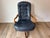 Premium, vintage executive desk chair by the renowned John Widdicomb Company. Perfectly blending mid-century craftsmanship...