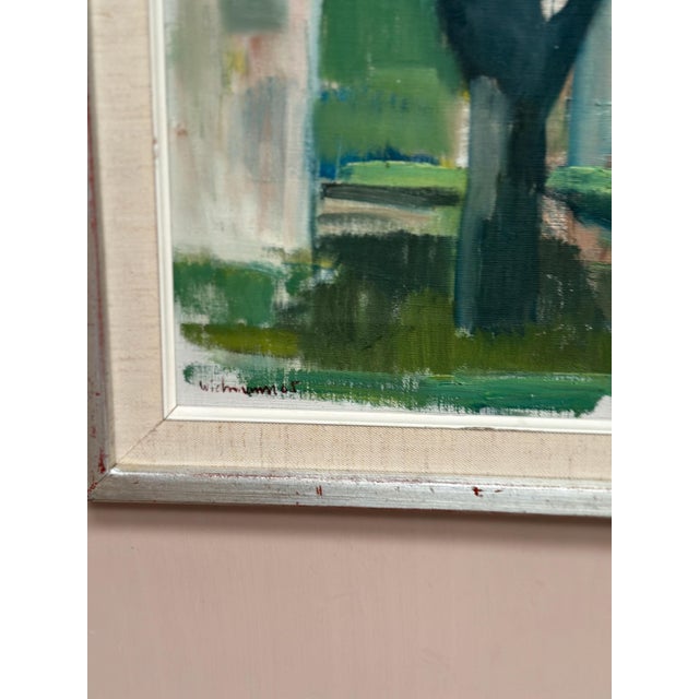 Harry Wichmann, The White House, 1950s, Oil on Canvas, Framed For Sale - Image 4 of 18