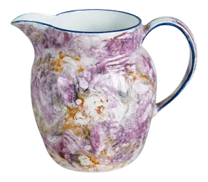 English Wedgwood Creamware Moonlight Lustre Creamer