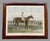 Wood Antique Mahogany Framed Horse Litho Print For Sale - Image 7 of 12