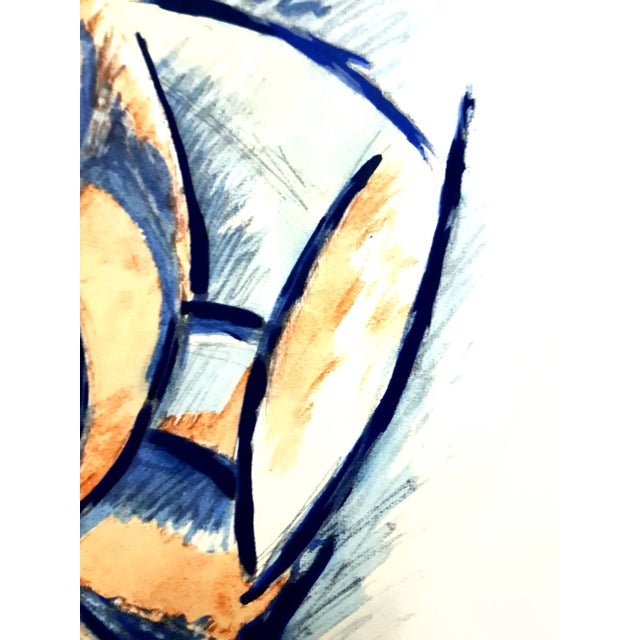 Early 21st Century Woman - Pochoir 1962 For Sale - Image 5 of 8