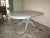 Gray Vintage Round Extendable Table, 1970s For Sale - Image 8 of 11