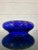 Empty Pockets Tray in Murano Glass, Blue Bubbles & Silver Powder, 1990s For Sale - Image 3 of 6