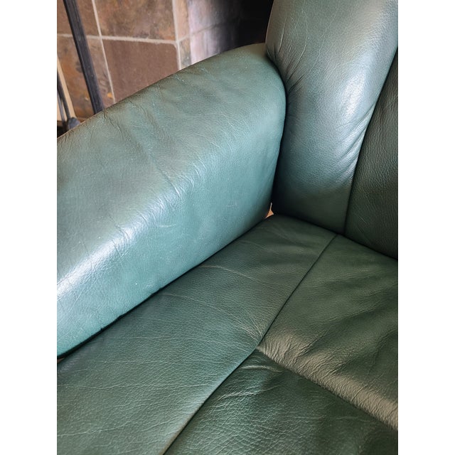 Green Vintage Mid-Century Bentwood Lounge Chair by Hjellegjerde Møbler For Sale - Image 8 of 14
