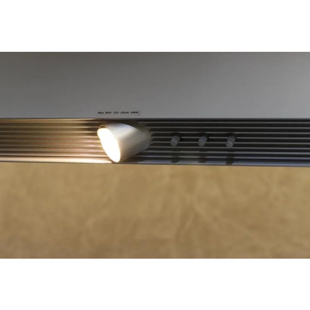 Metal Colubna Type Floor Lamp in Metal For Sale - Image 7 of 10