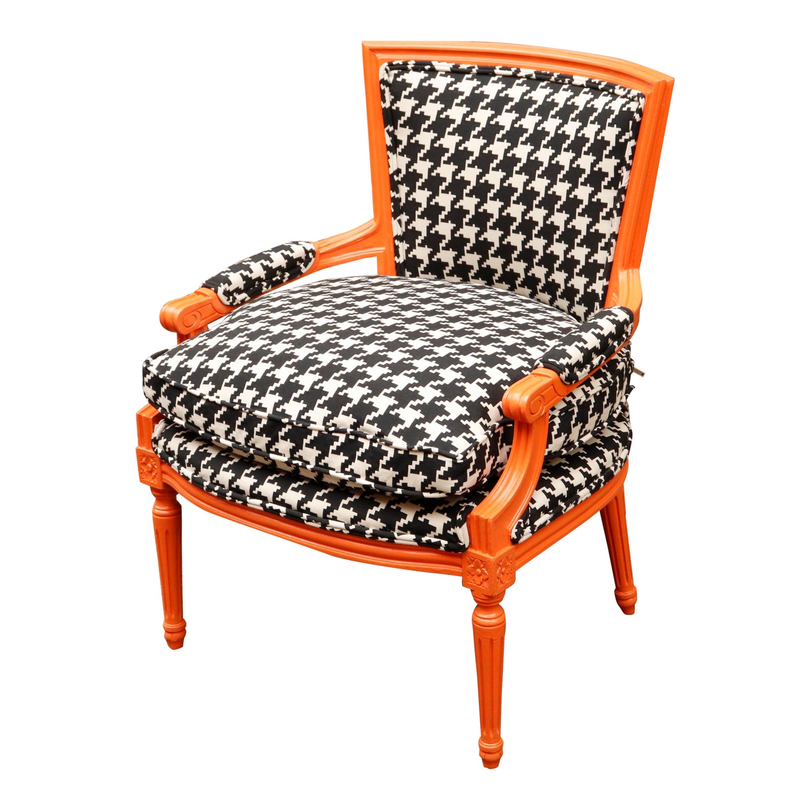 1940s Traditional French Lounge Chair Chairish