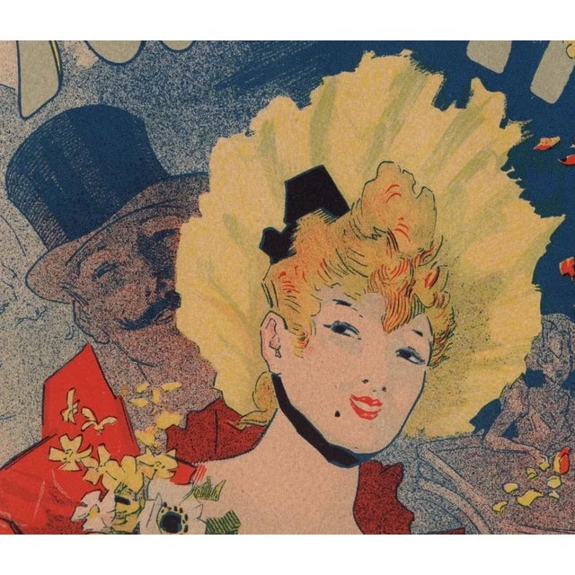 J. Chéret, Fête des Fleurs de Bagnères-de-Luchon from Les Maîtres de L'Affiche, 1898, Original Lithograph For Sale - Image 6 of 13