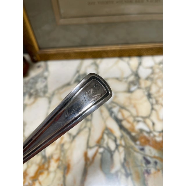 Rogers Bros. Silver Plated Ladle With Intricate Handle Design by Rogers Brothers For Sale - Image 4 of 8