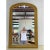 large scale antique louis Philippe carved and giltwood mirror from France. Featuring an arched top and pretty carved...