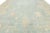 Contemporary Hand-Knotted Wool Oushak Rug in Blue, Ivory & Muted Beige For Sale - Image 10 of 12
