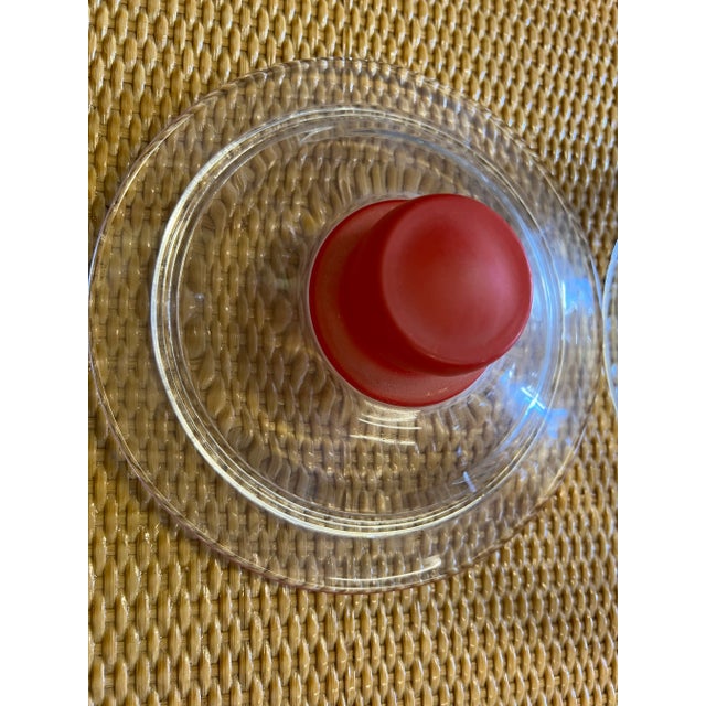 1950s 1950s Red Tom's Peanut Grocery Store Display Advertisement Jar For Sale - Image 5 of 6