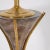 Brass Single Mixed Finish Table Lamp For Sale - Image 8 of 10