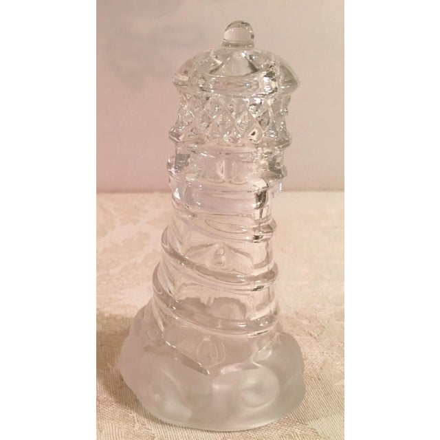 Lenox Crystal Lighthouse Salt and Pepper Shakers Chairish