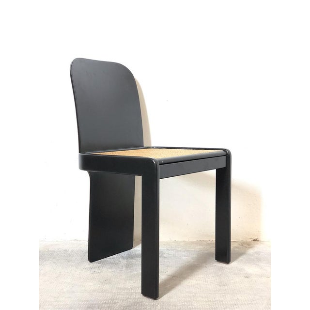 Vintage Italian Desk Chairs by Pierluigi Molinari by Pozzi, 1970s, Set of 4 For Sale - Image 9 of 18