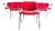 Vintage DSC 106 Side Chairs by Giancarlo Piretti for Castelli, 1970s, Set of 6 For Sale